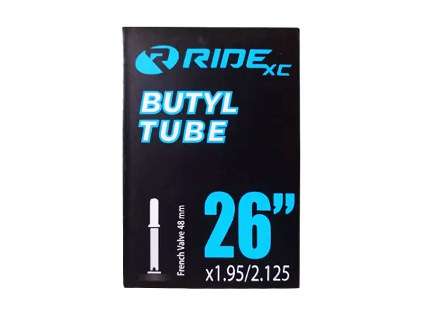 Camara RIDEXC Butyl 26x1,95/2,125 V/F 48mm, Incluye Cubre Llanta